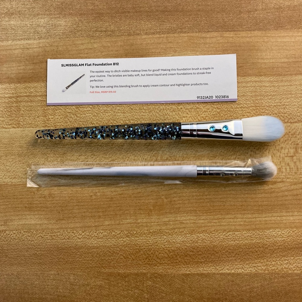 Slmissglam Makeup brushes new